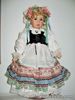 Gretchen Swiss Miss Collector Doll w Certificate No. 444 By Linda Lee Sutton