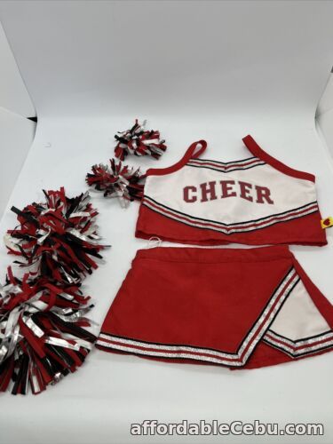 1st picture of Build A Bear Cheer Leading Outfit With 2 Pom-poms And 2 Ear Pom-poms For Sale in Cebu, Philippines