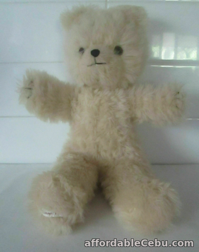 1st picture of Vintage Jakas Teddy Bear Toy Blonde Plush 40cm (J4) For Sale in Cebu, Philippines