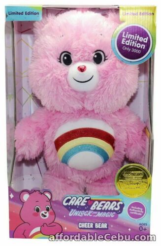 1st picture of Care Bears Unlock the Magic  Cheer Bear Limited Edition Plush For Sale in Cebu, Philippines