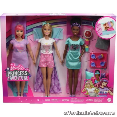 1st picture of Barbie Princess Adventure Slumber Party Sleepover w/ Daisy, Nikki & Accessories. For Sale in Cebu, Philippines