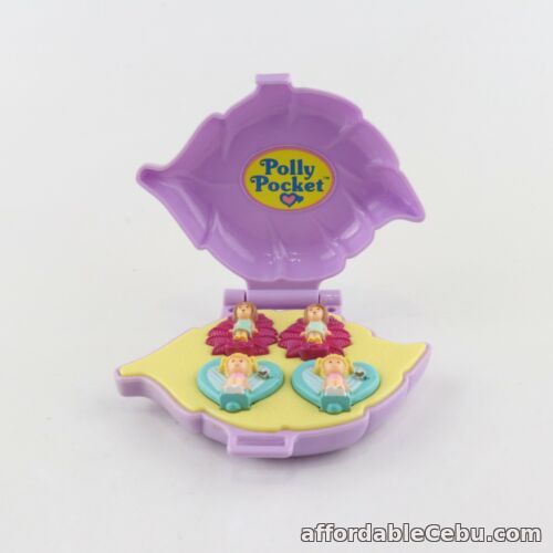 1st picture of POLLY POCKET 1991 Lavender Earrings and Case *COMPLETE* For Sale in Cebu, Philippines