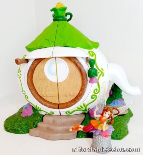 1st picture of Disney Tinkerbell Teapot House Fairy Garden Furniture Figure Lot For Sale in Cebu, Philippines
