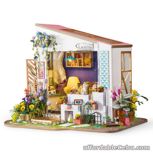 1st picture of Reduced for Clearance Robotime DIY Miniature House Lily's Porch DG11 For Sale in Cebu, Philippines