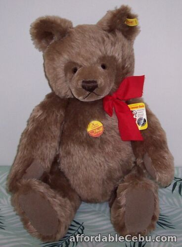 1st picture of Steiff Original Teddy Bear Mohair Toy EAN 0202/51 c1980's 18 inches For Sale in Cebu, Philippines