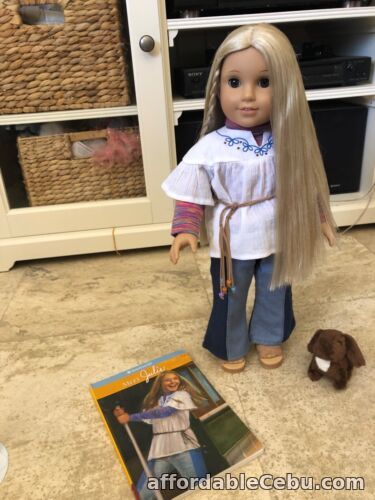 1st picture of American Girl Julie with complete meet outfit and Nutmeg the bunny and Book For Sale in Cebu, Philippines