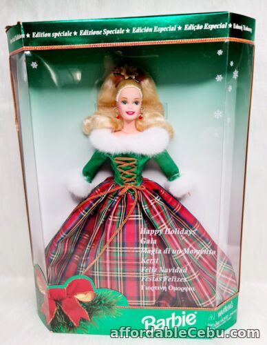 1st picture of Mattel 1995 Barbie Happy Holidays Gala Special Edition Doll #15816 For Sale in Cebu, Philippines