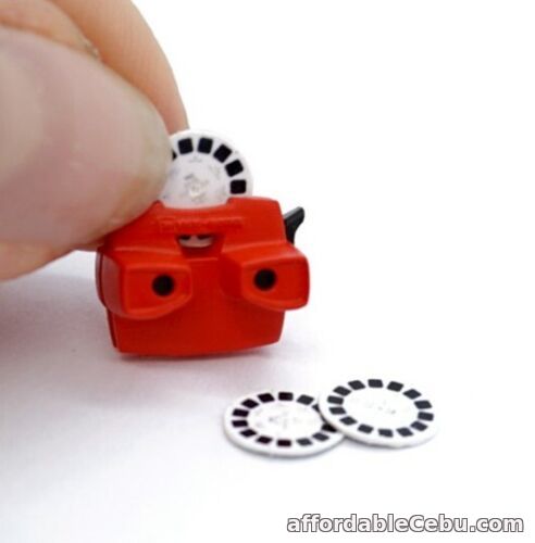 1st picture of Miniature Dollhouse Accessories Red View Master 1:12th Scale Miniature Size For Sale in Cebu, Philippines
