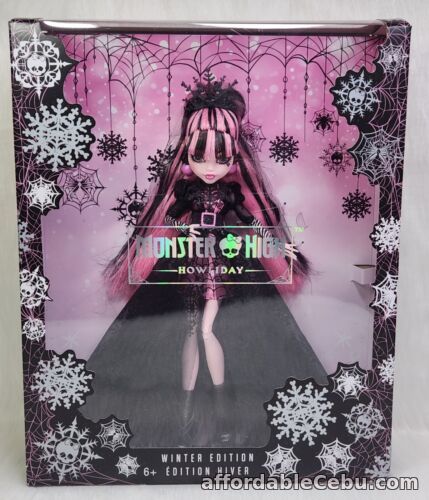 1st picture of Mattel Monster High Howliday: Winter Edition Draculaura Doll 2022 # HKX67 Item#6 For Sale in Cebu, Philippines
