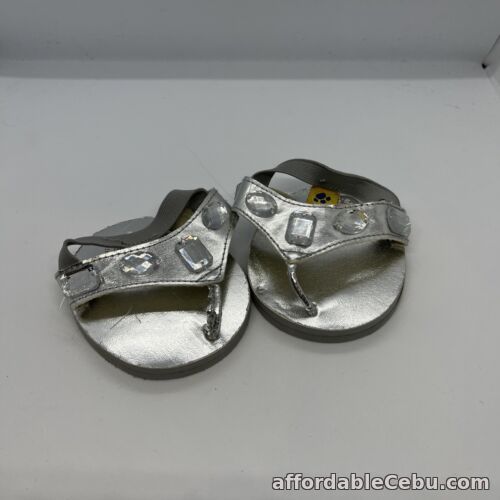 1st picture of Build A Bear Silver Sandals With Gems For Sale in Cebu, Philippines