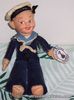 Vintage Norah Wellings Jolly Boy Sailor Cloth Doll England