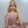 2009 Holiday Barbie Blonde Doll 50th Anniversary Pink Gown Limited Edition