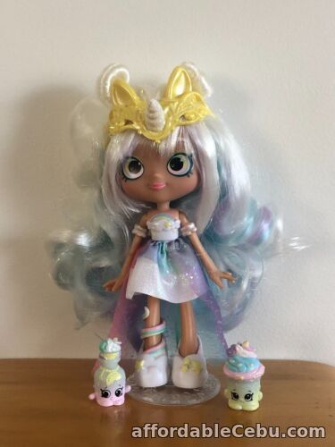 1st picture of Shopkins Shoppies Mystabella Unciorn Doll Wild Style Limited Edition Like New For Sale in Cebu, Philippines