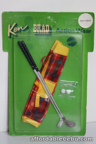 1st picture of Vintage 1970 Ken & Brad Action Wear, Golf Gear MOC Barbie Doll Mattel Mint For Sale in Cebu, Philippines