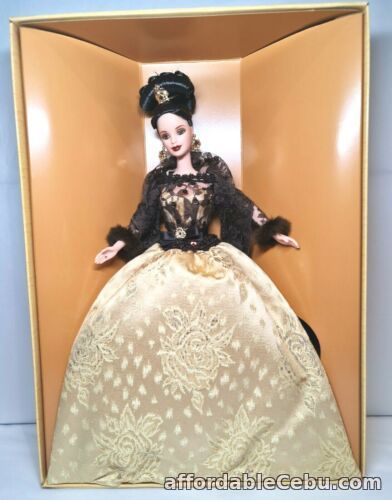 1st picture of Mattel Limited Edition Oscar De La Renta Barbie in Gold & Black Gown 1998 #20376 For Sale in Cebu, Philippines