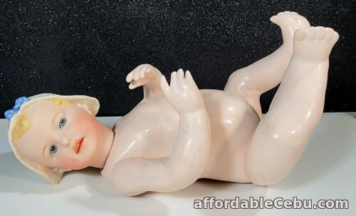 1st picture of Vintage artist reproduction bisque porcelain and composite Piano Baby doll. For Sale in Cebu, Philippines