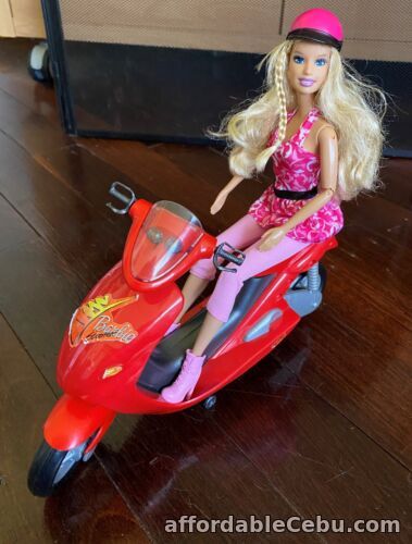 1st picture of Glam Scooter BARBIE Vespa VINTAGE Battery Operated MOTOR BIKE CYCLE Motorbike For Sale in Cebu, Philippines