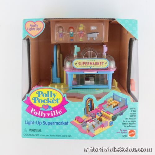 1st picture of POLLY POCKET 1995 LIGHT UP Supermarket *NEW & SEALED* For Sale in Cebu, Philippines