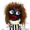 Plush Toy Extra Large dark skin hand made Interior doll 140 cm Chatty Woman