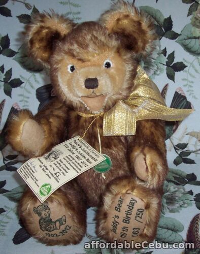 1st picture of Vintage Hermann Teddy's Jubilee Bear Tipped Opened Mouth Germany Mohair Toy 2012 For Sale in Cebu, Philippines