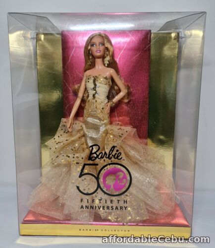1st picture of Mattel Barbie Collector 50th Anniversary Barbie Glamour Doll 2009 # N4981 For Sale in Cebu, Philippines