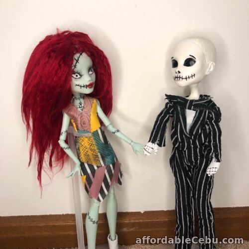 1st picture of Monster High Custom Sally and Jack Skellington The Nightmare Before Christmas For Sale in Cebu, Philippines