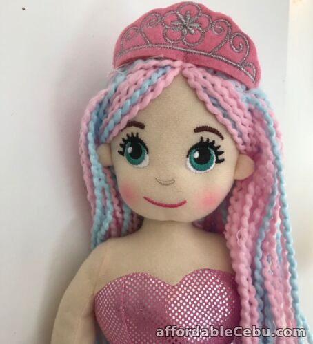 1st picture of ~❤️~MERMAID DOLL Plush Soft Medium 45cms 18" Flip Sequin Toy Soft Pink CANDY~❤️~ For Sale in Cebu, Philippines