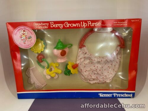 1st picture of Vintage Kenner 1980s - Strawberry Shortcake - Berry Grown Up Purse For Sale in Cebu, Philippines