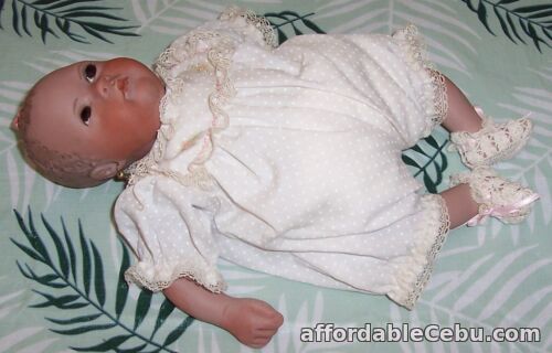 1st picture of Maree Massey Doll Australian Doll Artist Porcelain & Cloth Baby c1980's For Sale in Cebu, Philippines