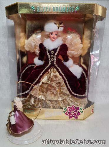 1st picture of Mattel Special Edition Happy Holidays Barbie Doll 1996 # 15646 + Hallmark Ornmnt For Sale in Cebu, Philippines