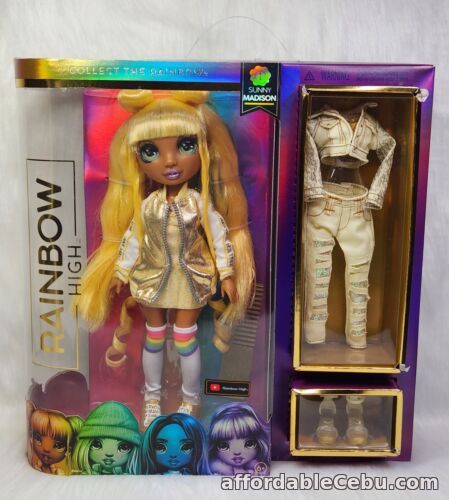 1st picture of MGAE Rainbow High Series 1 Fashion Doll - Sunny Madison Yellow 2020 Item # 2 For Sale in Cebu, Philippines