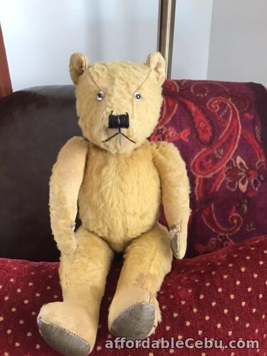 1st picture of Antique Bear  Australian Teddy Bear c 1930-1940 Beautiful H 17” Or 44 Cm For Sale in Cebu, Philippines