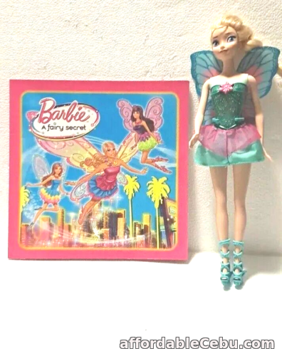 1st picture of Barbie  a  fairy  secret  book  and  Barbie  doll  preloved For Sale in Cebu, Philippines