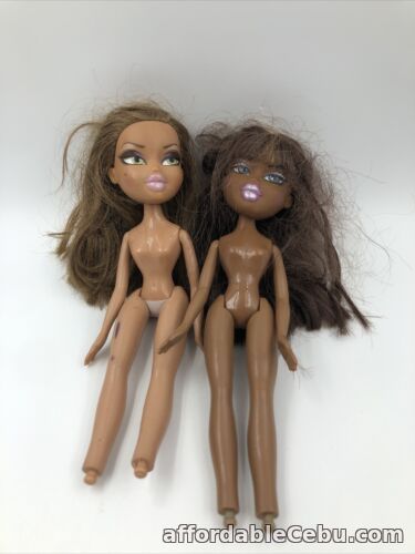1st picture of Vintage 2001 Naked Bratz Dolls X2 Yasmin and Birthday Bash Sasha RARE Girls Toys For Sale in Cebu, Philippines