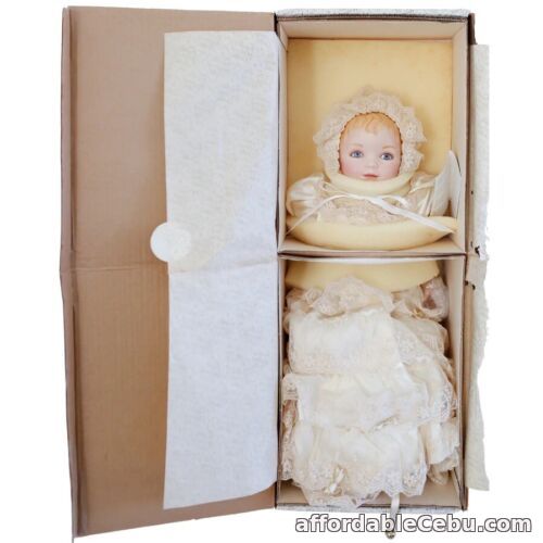 1st picture of Porcelain Doll•Collectable hand painted fine bisque porcelain Franklin Heirloom For Sale in Cebu, Philippines