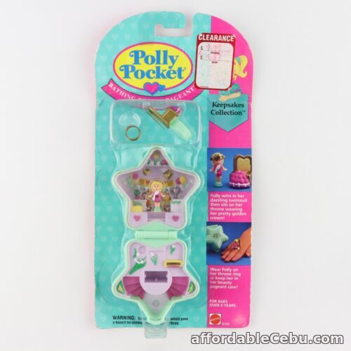 1st picture of POLLY POCKET 1992 Beauty Pageant Ring & Ring Case *NEW IN ORIGINAL PACKAGING* For Sale in Cebu, Philippines