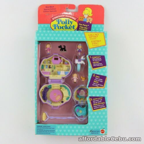 1st picture of POLLY POCKET 1995 Pet Party Dazzling Dog Locket Walmart Gift Set *NEW & SEALED* For Sale in Cebu, Philippines