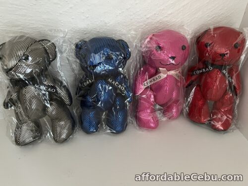 1st picture of FULL 2015 SET 4 x Conrad Hotel Macao / Macau Collectible Teddy Bears For Sale in Cebu, Philippines
