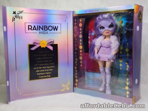 1st picture of MGAE Rainbow High Costume Ball Doll -Violet Willow Purple Kitty Cat 2022 Item #4 For Sale in Cebu, Philippines