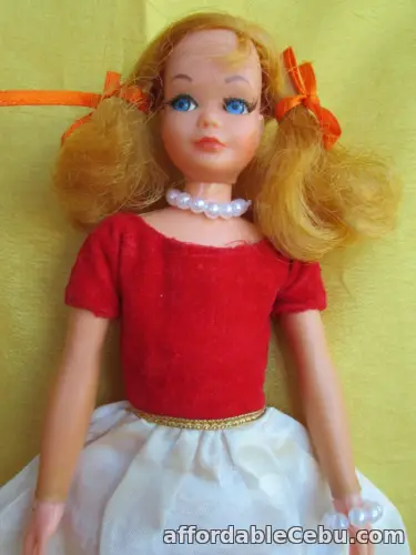 1st picture of VINTAGE DRAMATIC LIVING SKIPPER DOLL WEARING VINTAGE 1964 SILK N' FANCY OUTFIT For Sale in Cebu, Philippines