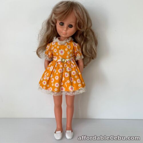 1st picture of Vintage 1960s Zanini Zambelli Fashion Doll 17” Blonde ZZ 35 Italy Dress Shoes For Sale in Cebu, Philippines