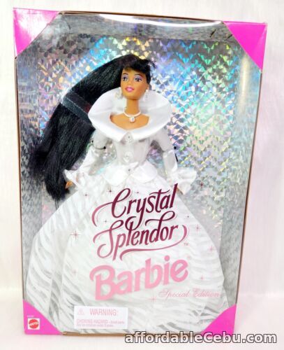 1st picture of Mattel Special Edition Crystal Splendor Barbie Doll 1995 # 15137 (Brunette) For Sale in Cebu, Philippines