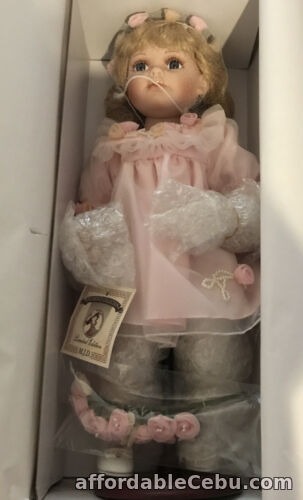1st picture of Florence Collection Limited Edition Handmade ‘Brielle’ Porcelain Bisque Doll NIB For Sale in Cebu, Philippines