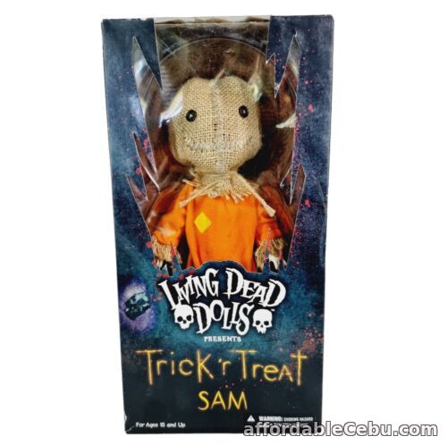 1st picture of Living Dead Dolls Presents Trick R Treat Sam Collectable Retired Horror Doll For Sale in Cebu, Philippines