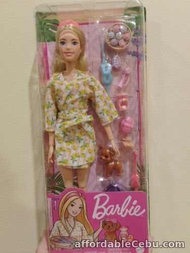 1st picture of RARE Barbie Blonde Hair Wellness Self Care Doll Playset Toy - Brand  New For Sale in Cebu, Philippines