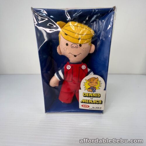 1st picture of Vintage 1976 Dennis the Menace Doll New in Box Cloth Body NRFB Rare HTF Ideal For Sale in Cebu, Philippines