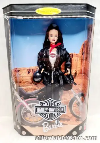 1st picture of Mattel Harley Davidson Motorcycles Collector Edition Barbie 1998 #22256 Brunette For Sale in Cebu, Philippines