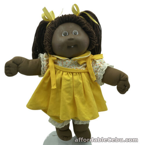 1st picture of Vintage 1980s Coleco AA Cabbage Patch Kids Doll, CPK Yellow Outfit For Sale in Cebu, Philippines
