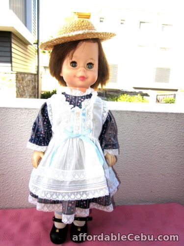 1st picture of RARE&HTF VINTAGE1960CUTE SINGING CHATTY DOLL,VINTAGE DRESS&ORIG.DRESS W/FRECKLES For Sale in Cebu, Philippines