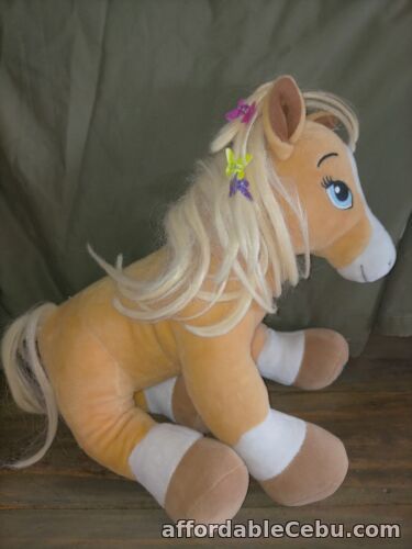 1st picture of TAN LIGHT BROWN PALAMINO HORSE LIMITED EDITION BUILD A BEAR RARE BAB For Sale in Cebu, Philippines